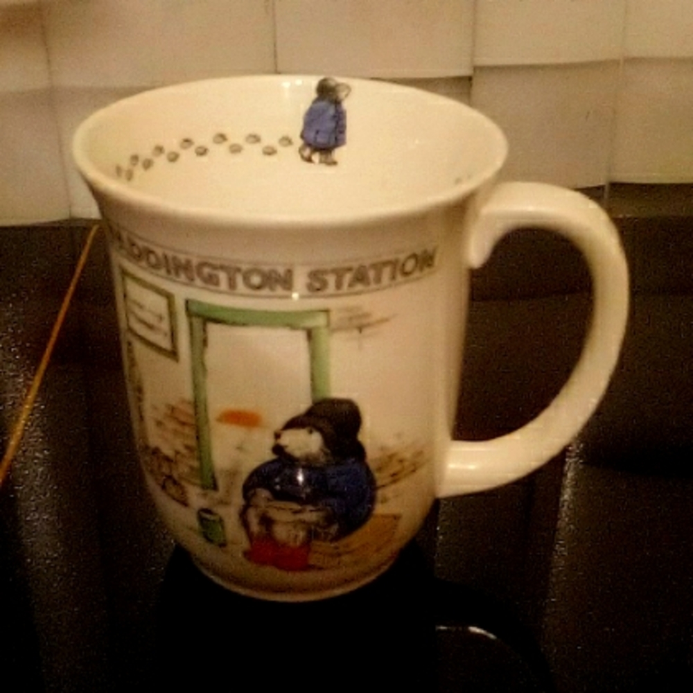 Paddington Bear Station Collectors Mug 1974 By Coalport